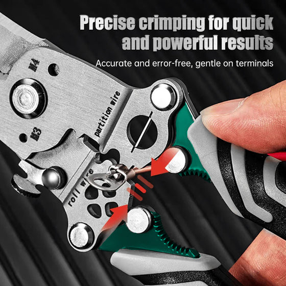 Hopfällbar kabelskalare