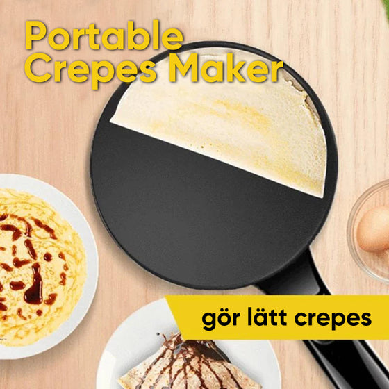 Bärbar Crepes Maker