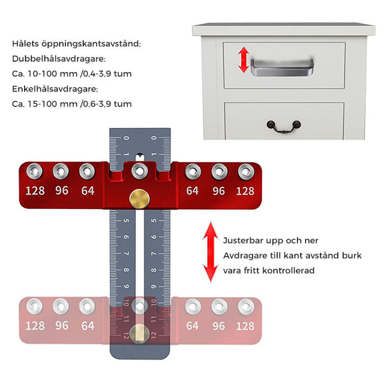 Hålslagare för lådhandtag