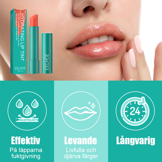 Fuktgivande läppfärg som varar i 24 timmar