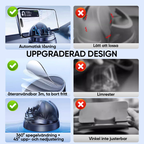 Fordonsmontering för navigering