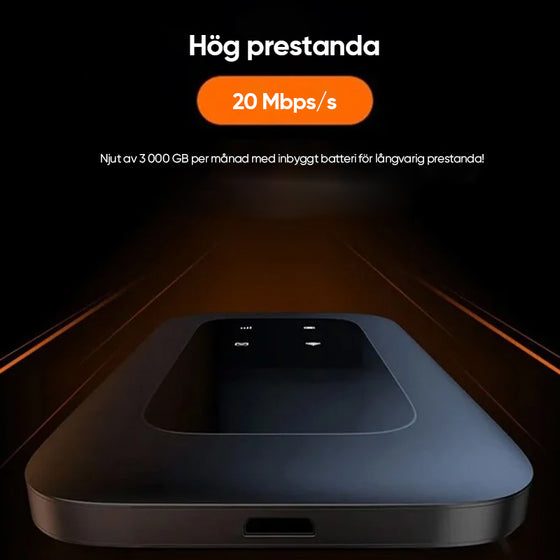 Trådlös bärbar WiFi