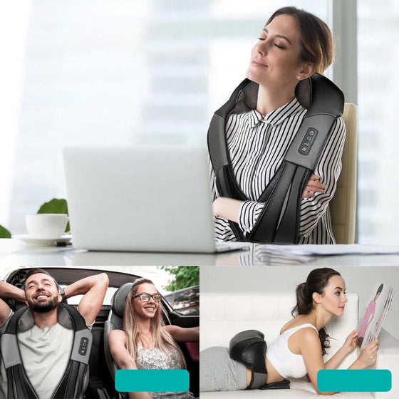 Rödljusvärmande Knådande Axelmassageapparat