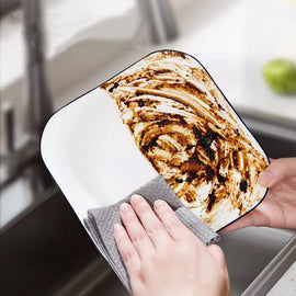 Hållbar köksskrubbduk