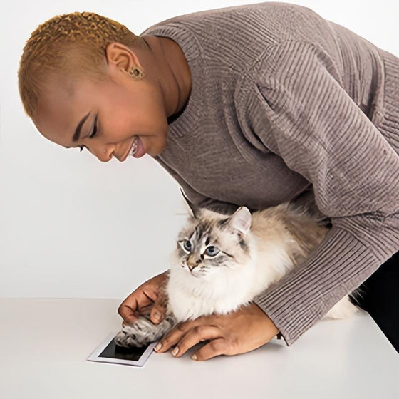 Trycksats för husdjurstassar