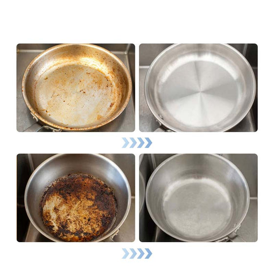 Magisk rengöringspasta för rostfritt stål