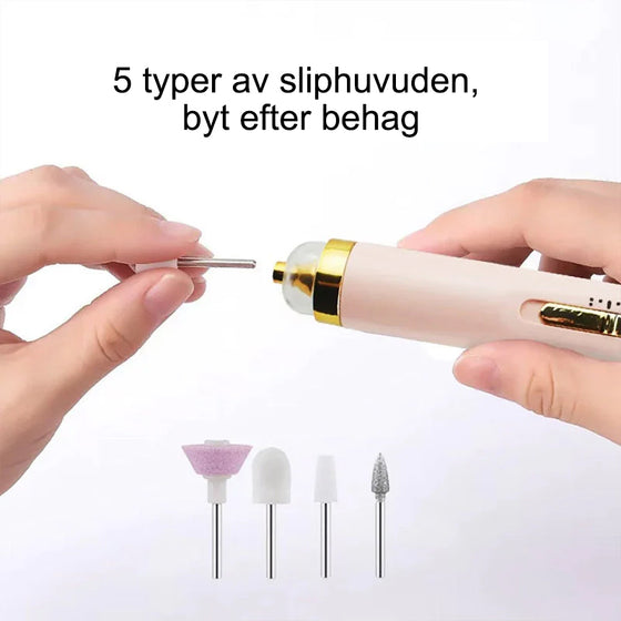 Elektriskt professionellt manikyr nagelmaskinset