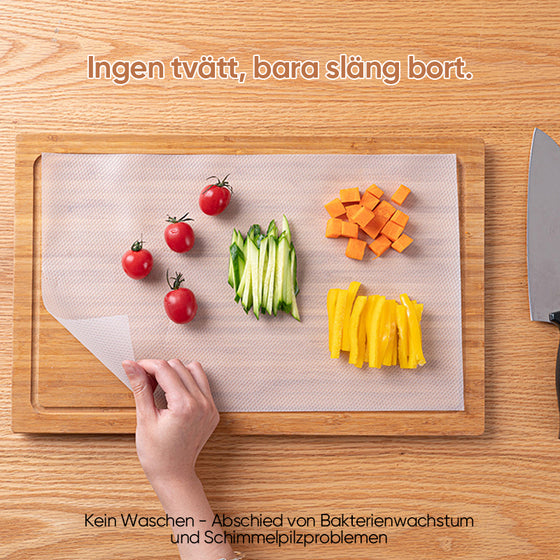 Engångsskärbräda i plast