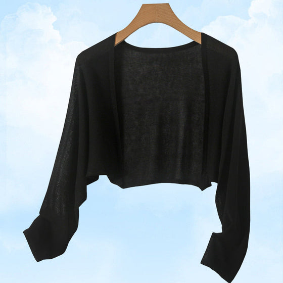 Håll dig sval och snygg solstickad kofta