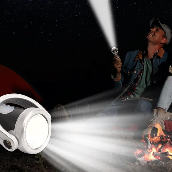 Vattentät nyckelringsficklampa