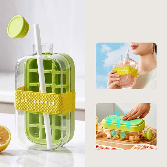 Sugrörsflaska Ismaskin Flaska