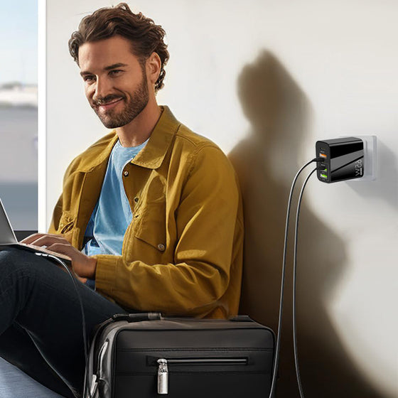 Multiportadapter 65W snabbladdare 