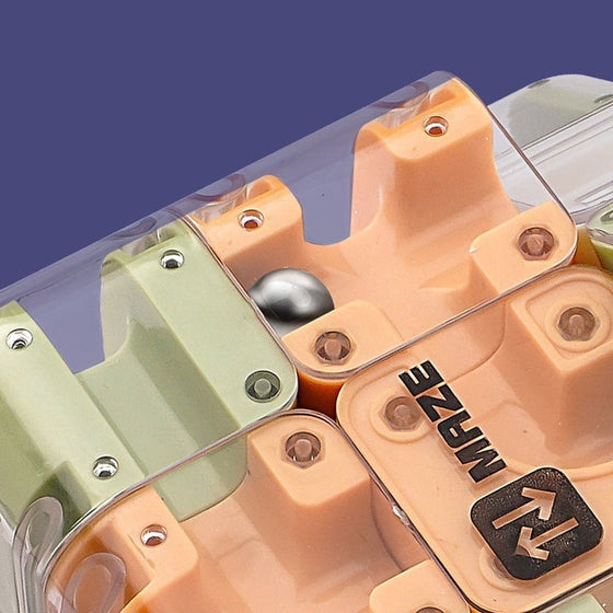 3D rullande boll labyrintkub
