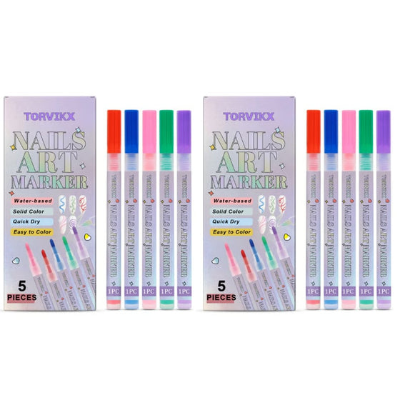 Set med nagelkonstpennor