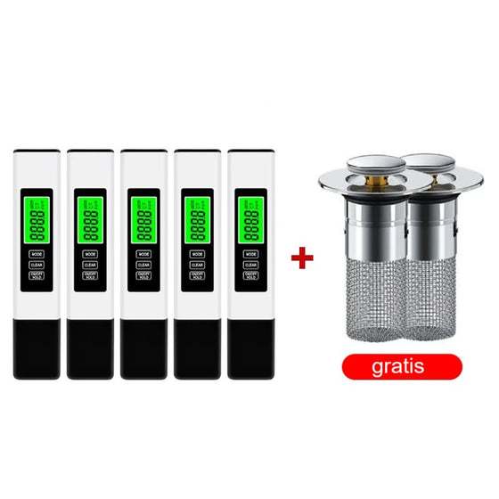 Ny 4-i-1 TDS-mätare Digital Vattentestare