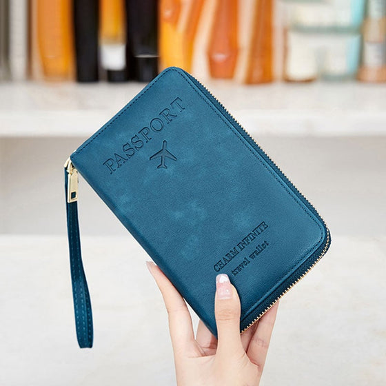 Multifunktionell RFID-passfodral