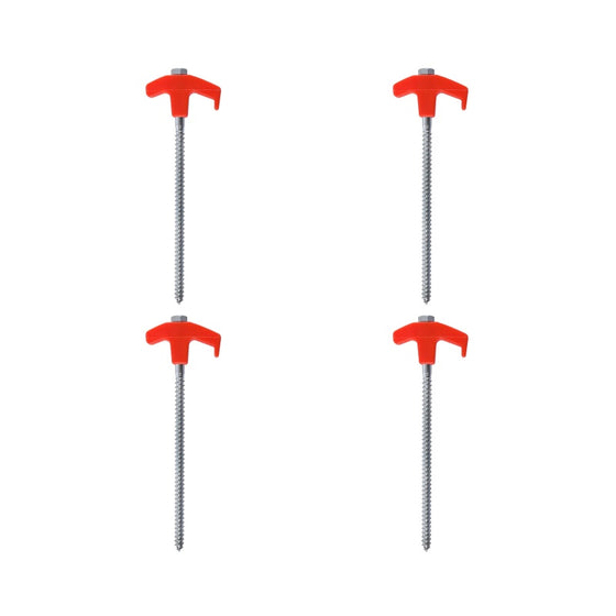 Sexkantig spiralformad fluorescerande spik i kolstål