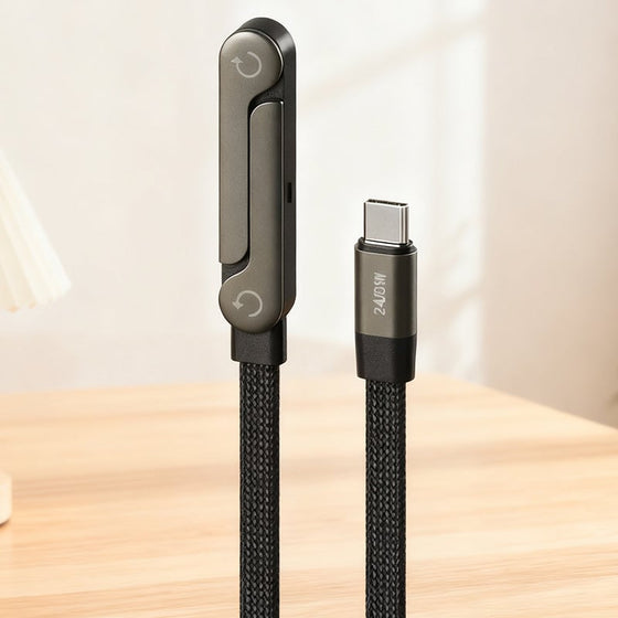 240W snabbladdningskabel för stationär data med BendPhone-tillbehör