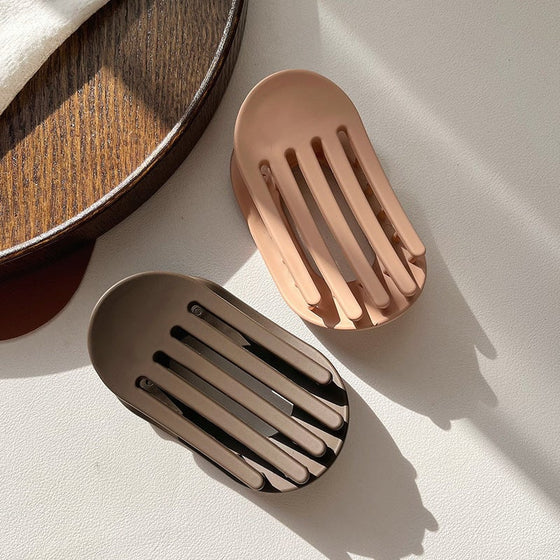 Enkel Elegant Duckbill Hårklypa