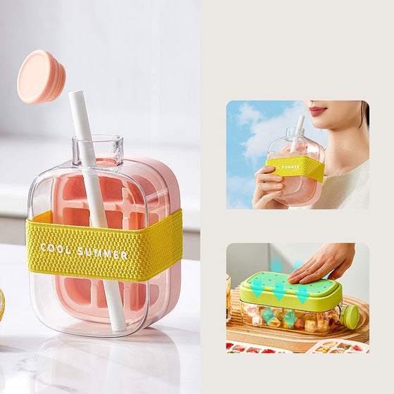 Sugrörsflaska Ismaskin Flaska