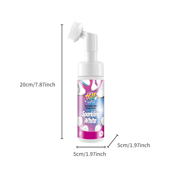 Skumrengöring för Sneakers med Inbyggd Borste