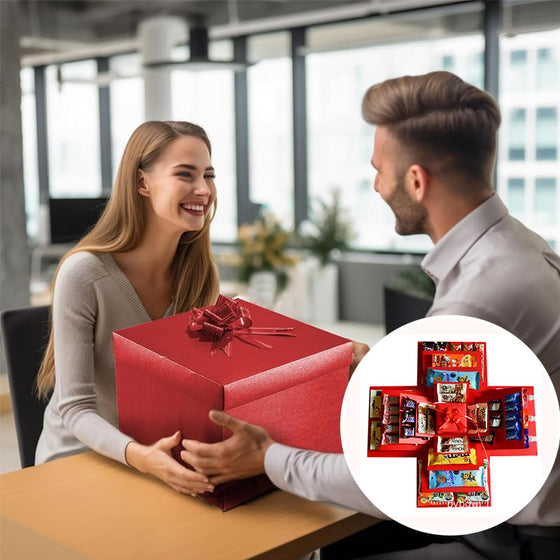 Tom explosionspresentlåda för överraskningar