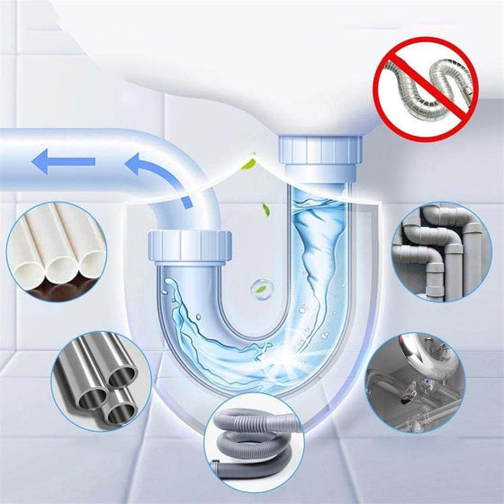 Naturlig rensning av igensättning doftande rörrensare för alla ändamål