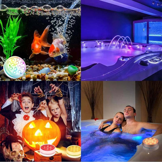 Dubbelskiktad vattentät självhäftande LED-poolbelysning