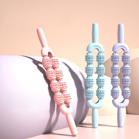 Dual-Row 8-hjuls sensorisk massagepinne