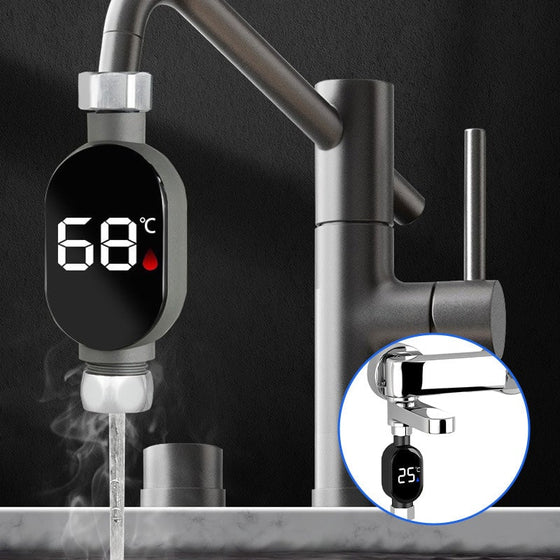 Duschtermometer med LED-skärm