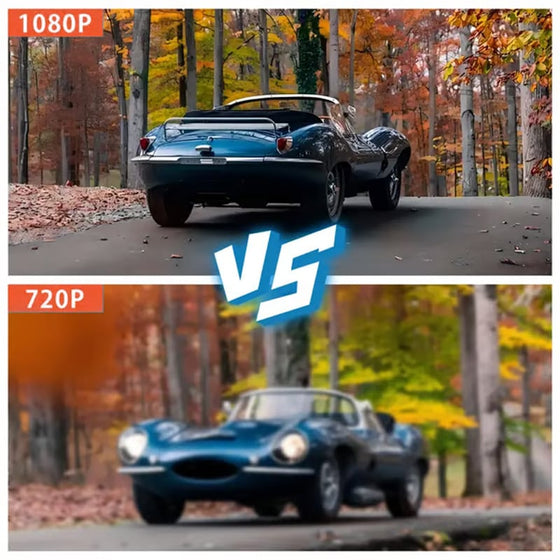 Fyra-kanals övervakningsbilkamera