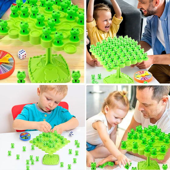 Balance Spaceman Panda Frog Tree – koncentrationsträningsspel