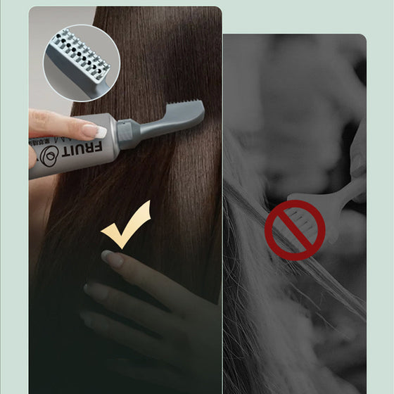 Hårfärgessens med växtextrakt