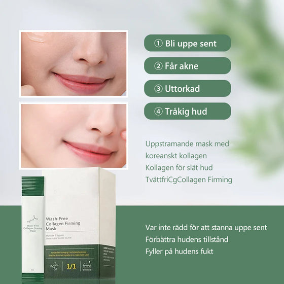 Koreansk Leave-in Collagen Uppstramande Mask