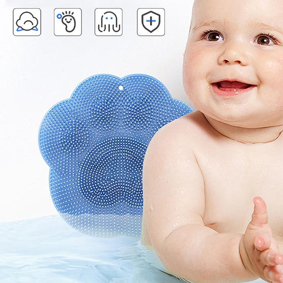 Silikonmatta för fotrengöring