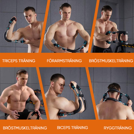 U-formad armtränare