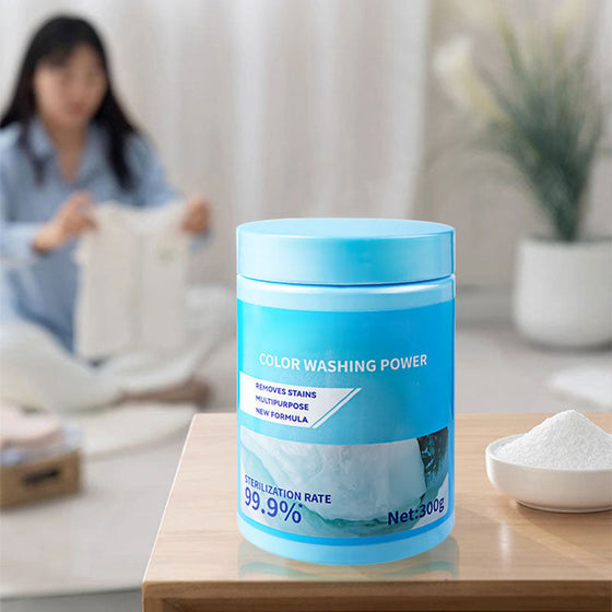 Fläckborttagningspulver med aktivt syre