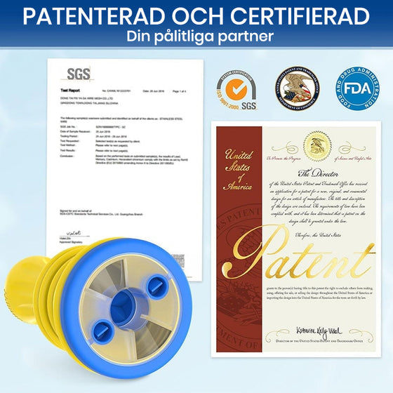 Vitalkapacitetstränare + kvävningsskydd