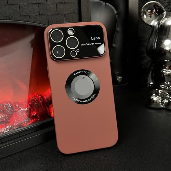 iPhonefodral med magnetisk laddningsstöd