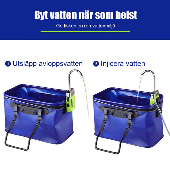 Intelligent Fiske Syre Pump - Bättre fiskeupplevelse