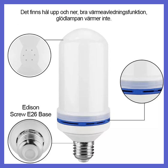 LED-Låglampa med gravitationsavkännande effekt