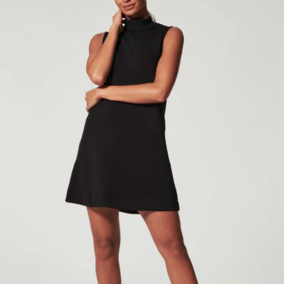 Ärmlös klänning med fickor