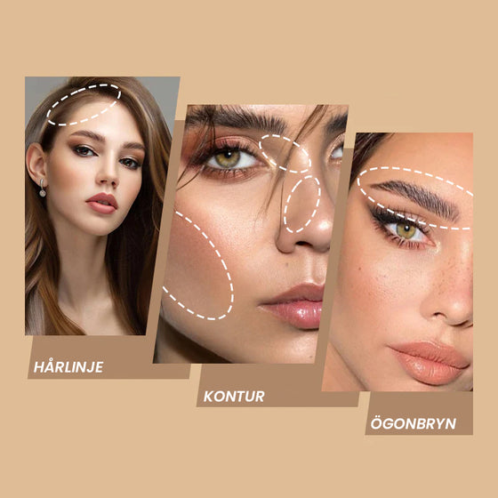 Omedelbart hårfärgningspulver