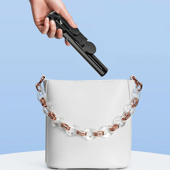 6 i 1 Selfie Stick med fyllnadsljus