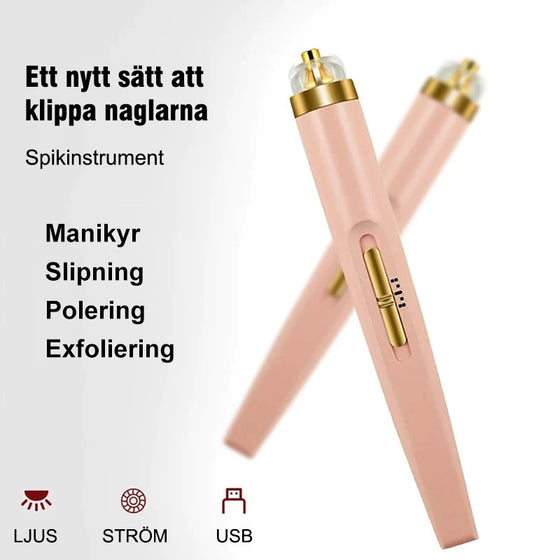 Elektriskt professionellt manikyr nagelmaskinset