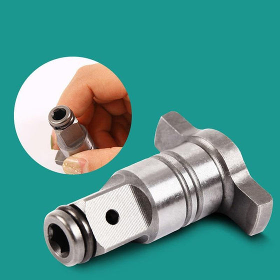 Fyra fyrkantiga hylsaxlar