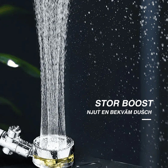 Högtrycksduschhuvud