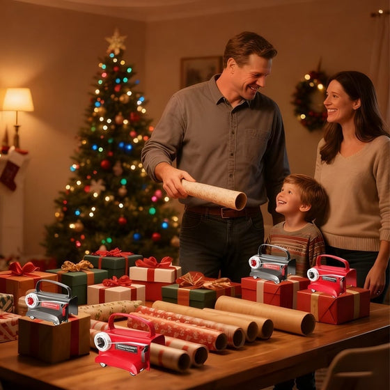 Pappersklippare och dispenser-set