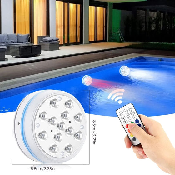 Dubbelskiktad vattentät självhäftande LED-poolbelysning