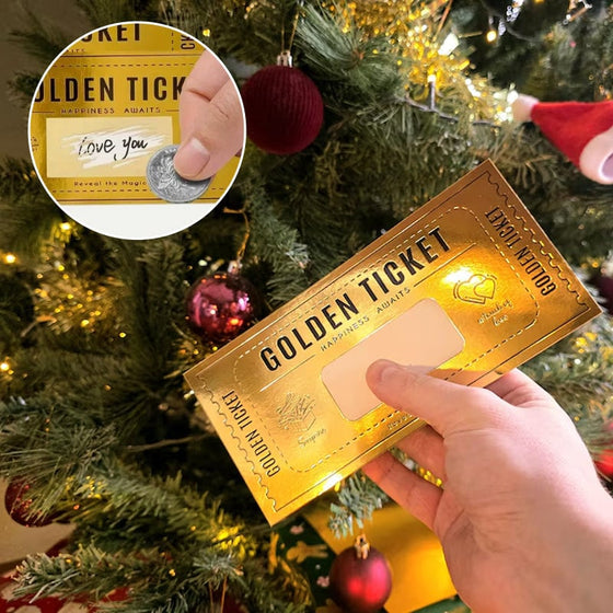 Skraplotteri Med Gyllene Lotter